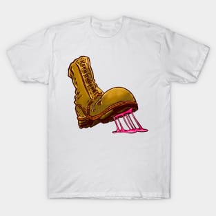 Gum stuck behind my shoe! T-Shirt